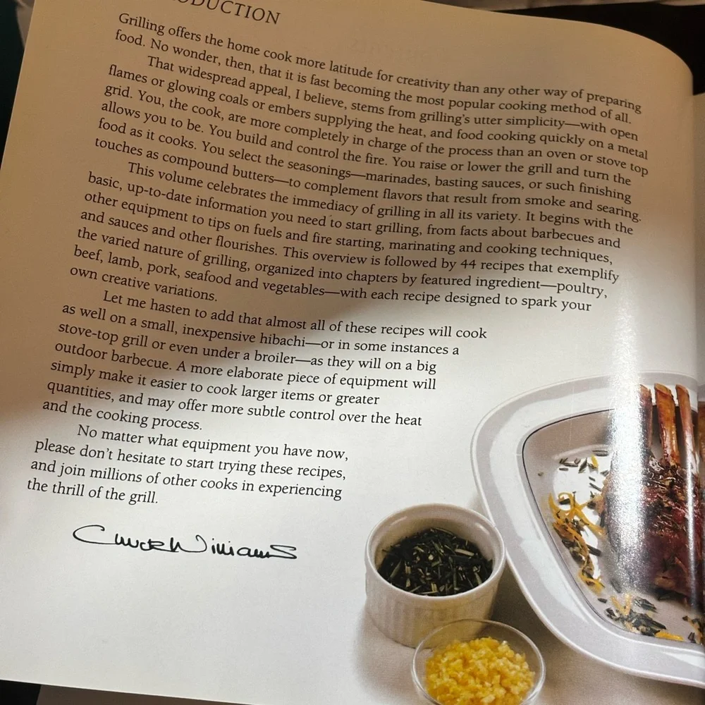 Grilling Book by Williams Sonoma NEW